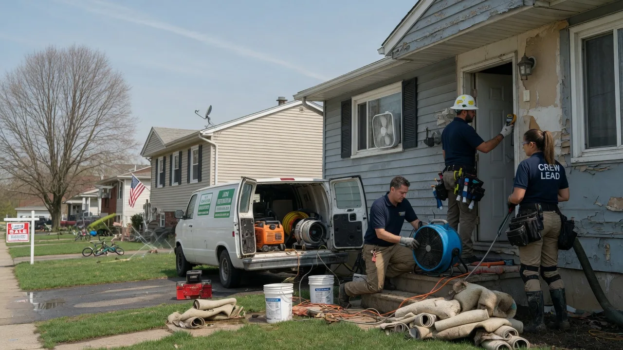 Flood Cleanup in Russellville, AR near me