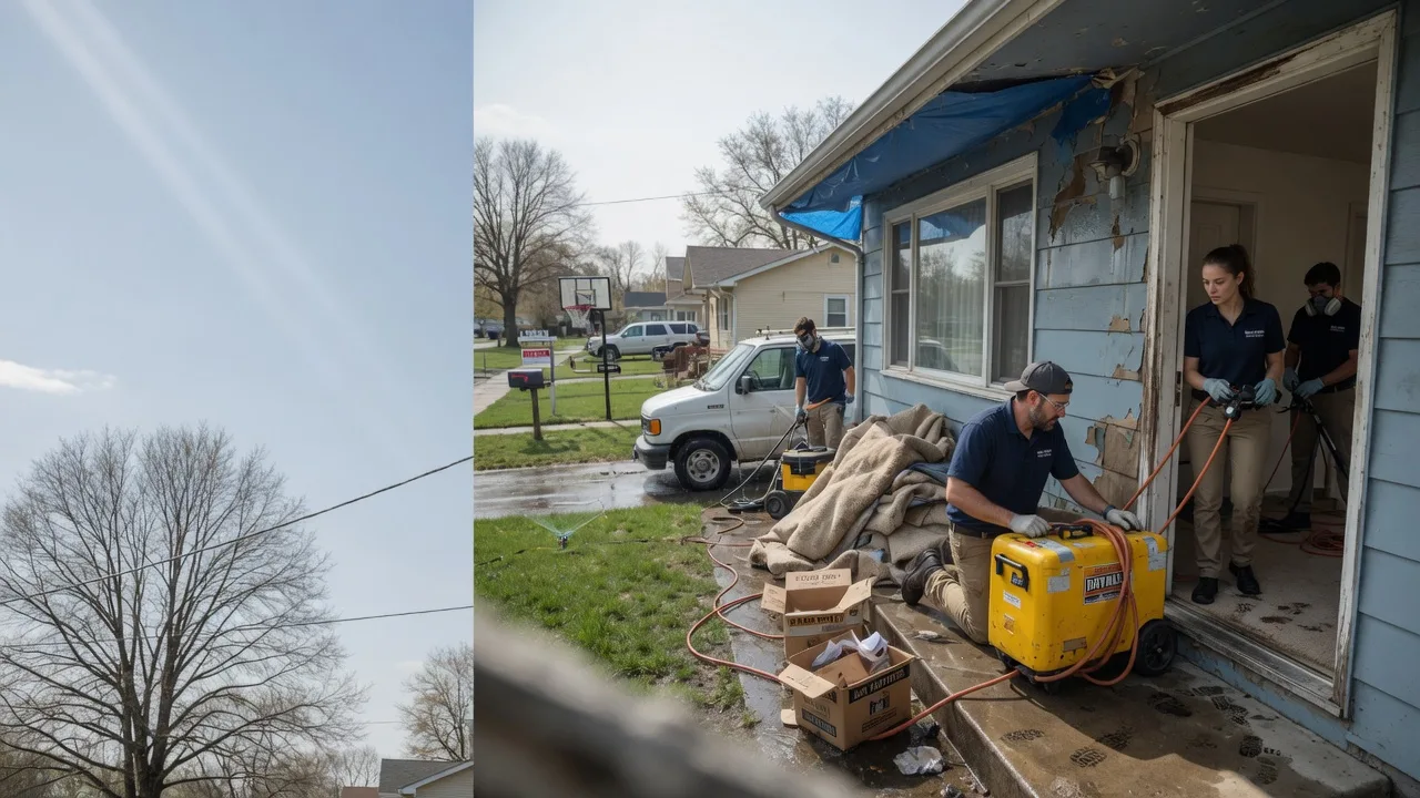 Basement Flood Cleanup in Russellville, AR near me